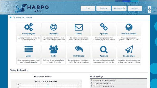 harpo_mail_controlpanel_home